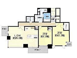 シエリアタワー千里中央 47階