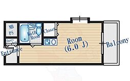 カームヒル箕面 2階