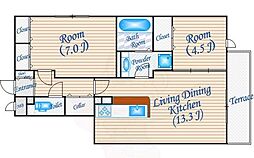 サンスクエア千里万博A棟 1階/-