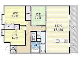 ウイング旭ヶ丘 7階/-