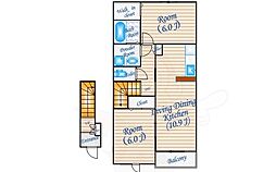 フェリーチェ・レガーロ 2階