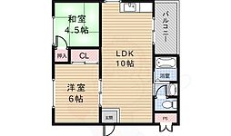 桜井ハイツ 2階/-