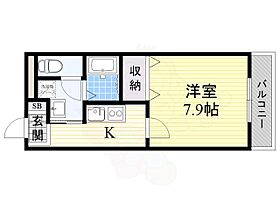 アンプルールクレール  ｜ 大阪府豊中市少路１丁目3番12号（賃貸マンション1K・2階・26.08㎡） その2