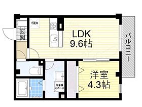 メゾン・デュ・クレエ千里山  ｜ 大阪府吹田市千里山西１丁目9番37号（賃貸マンション1LDK・3階・35.01㎡） その2