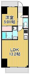 プレジオ西新井 1LDKの間取図画像