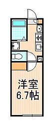 BlumenCrest 1Kの間取図画像