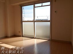 JR宇野線 大元駅 徒歩6分の賃貸マンション 3階1Kのリビング/ダイニング