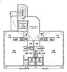 めぞん一刻 5階ワンルームの間取り