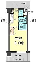 ルネス武富　II号館 605 ｜ 岡山県岡山市南区福富東1丁目（賃貸マンション1K・6階・28.70㎡） その2