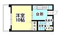 サン・サイド山部4階5.2万円