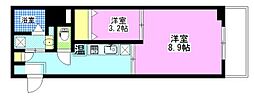 スプレンドーレ医大東2 2Kの間取図画像