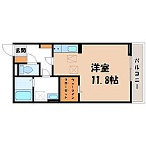 TORISIAS 大通り  ｜ 栃木県宇都宮市大通り3丁目（賃貸アパート1R・2階・33.96㎡） その2