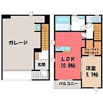 バーゼ末広  ｜ 栃木県宇都宮市末広2丁目（賃貸アパート1LDK・2階・74.60㎡） その2