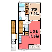 Forumin Penglai  ｜ 栃木県鹿沼市蓬莱町（賃貸アパート1LDK・2階・49.17㎡） その2