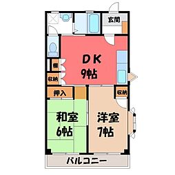 🉐敷金礼金0円！🉐栃木県宇都宮市越戸町