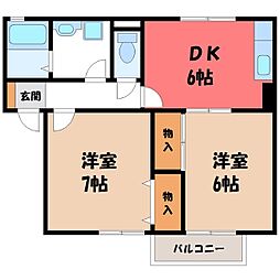 クレセール A棟 2階