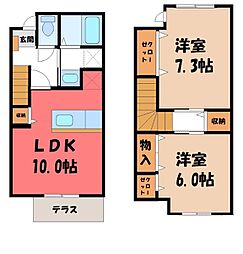東武日光線 新鹿沼駅 徒歩8分