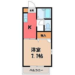 コーポハーモニー B 2階
