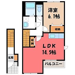 東武日光線 新鹿沼駅 徒歩20分