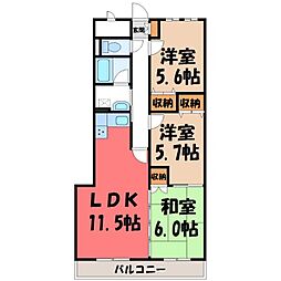 ケルムスコットコート 2階