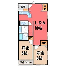 メルローズプレイス宇都宮 1階