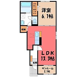 エリール A 1階/-