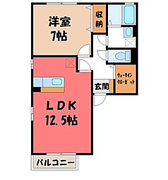 エトワール キューブ B 1階/-
