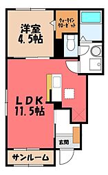 エレガンス メゾン I 1階/-