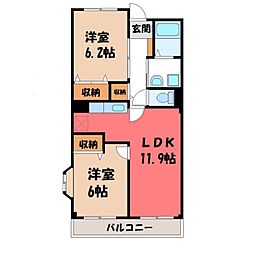 ノワール・リビエール 2階