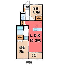 ディアコート冨士山 B 1階/-