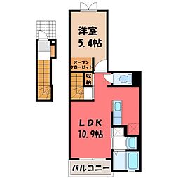 東武宇都宮線 東武宇都宮駅 徒歩37分