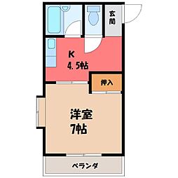 コーポふじ 1階