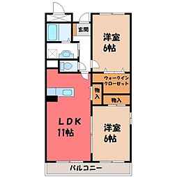 アビタシオンピーノ 2階