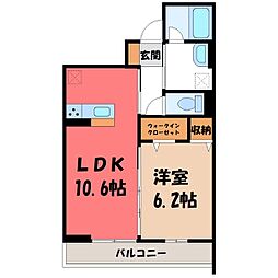 TORISIAS ゆいの杜6丁目 D棟 2階