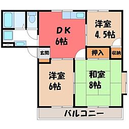 東武宇都宮線 南宇都宮駅 徒歩35分