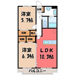 宇都宮芳賀ライトレール線 陽東3丁目駅 徒歩22分 1階/-