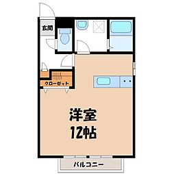 東武宇都宮線 東武宇都宮駅 徒歩17分 3階/-