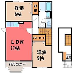 アキラハイツ 2階/-
