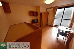 レオパレス日の出 101 1階1Kのリビング/ダイニング