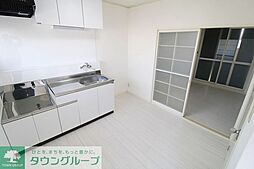 東武越生線 一本松駅 徒歩24分の賃貸アパート 1階2DKのリビング/ダイニング