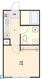 ＤＥＬＩＧＨＴ赤見台 3階1Kの間取り