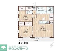 ＫＥＹＡＫＩ（けやき） 1階1SLDKの間取り