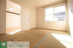 東武東上線 若葉駅 徒歩15分の賃貸アパート 2階2DKのリビング/ダイニング