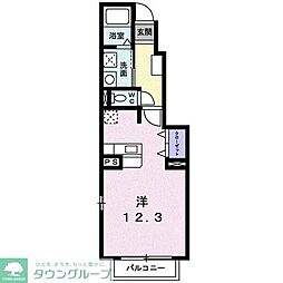 ラルミエールメゾン5 ワンルームの間取図画像