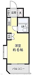 NTC大宮 ワンルームの間取図画像