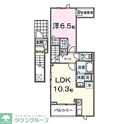 グランビアレジデンス 1LDKの間取図画像