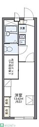 レオパレスセピアコート 1Kの間取図画像