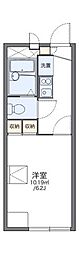 レオパレスMK 1Kの間取図画像