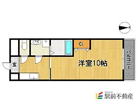 ラ・エスペランサ 210 ｜ 福岡県久留米市東合川4丁目1-20（賃貸マンション1K・2階・31.35㎡） その2