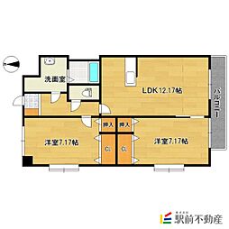 JR久大本線 南久留米駅 徒歩29分 2階/-